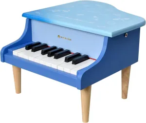 Girls & Boys, Educational Musical Instrument Gift Choice (Range: C4-F5) MUSICUBE Kids Mini Piano - hint cellar cabin sauce propensity 18 Key Grand Piano for 3-7 Year Olds, Beginner 
