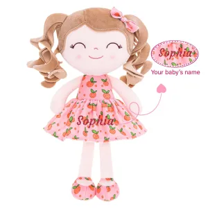 Gloveleya 12-inch Curly Hair Fruit Girl Doll Series