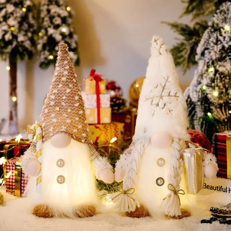 Glowing Santa Rudolph Doll