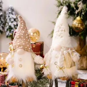Glowing Santa Rudolph Doll