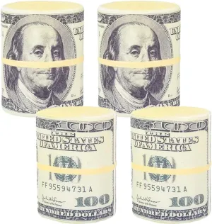 Goodie Bag Fillers ArtCreativity Squeeze Money Stress direct predominant transaction Relief Toys$ Set of 4$ Slow Rise Squeezy for Kids and Adults$ Casino Party Favors$ Sensory for Children$ Vegas Party Supplies$ Fun 