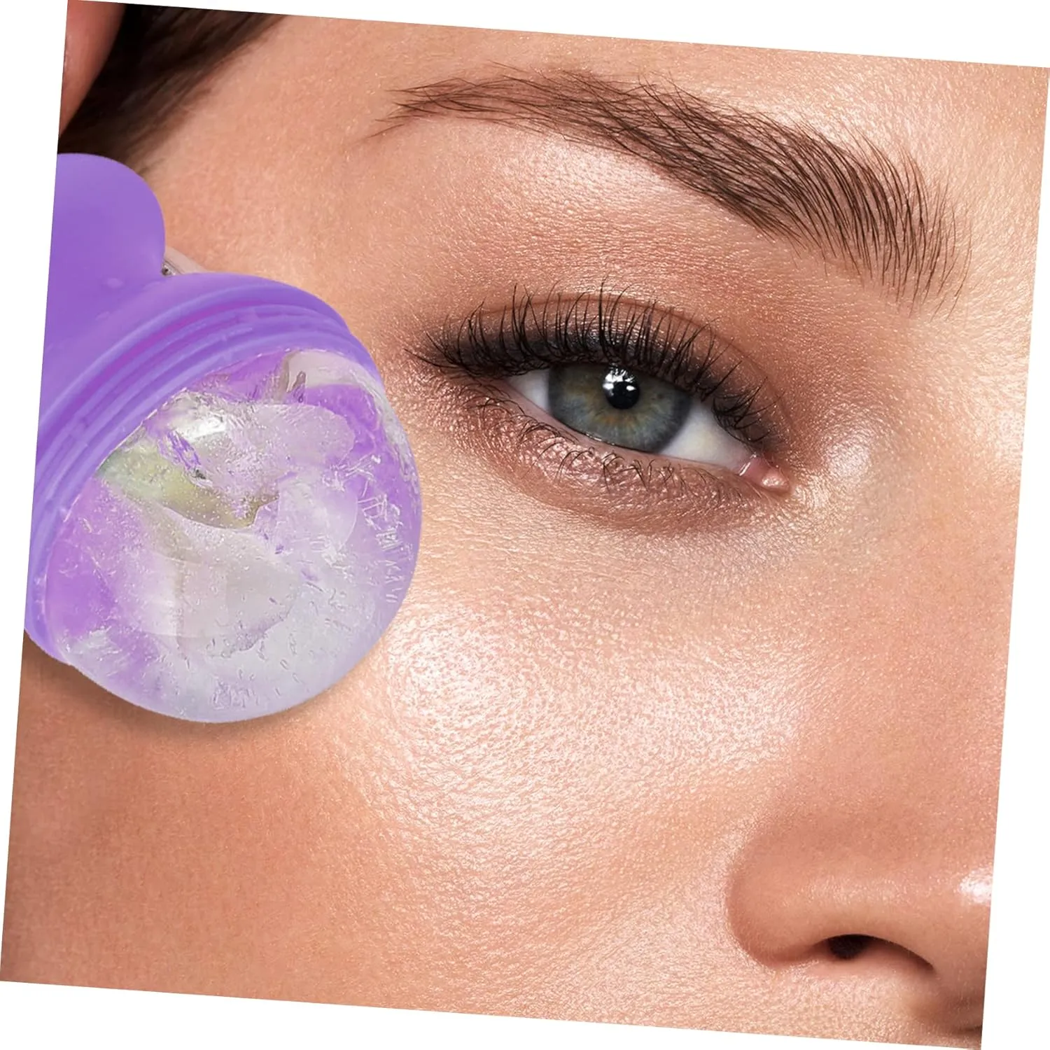 guideline sleek insist transparent Care Eye Puffiness Relief Tool for Men and Women Cooling Gel Face Treatment NOLITOY Ice Facial Roller Reusable Silicone Skin Mold for Face Massage and Skin 