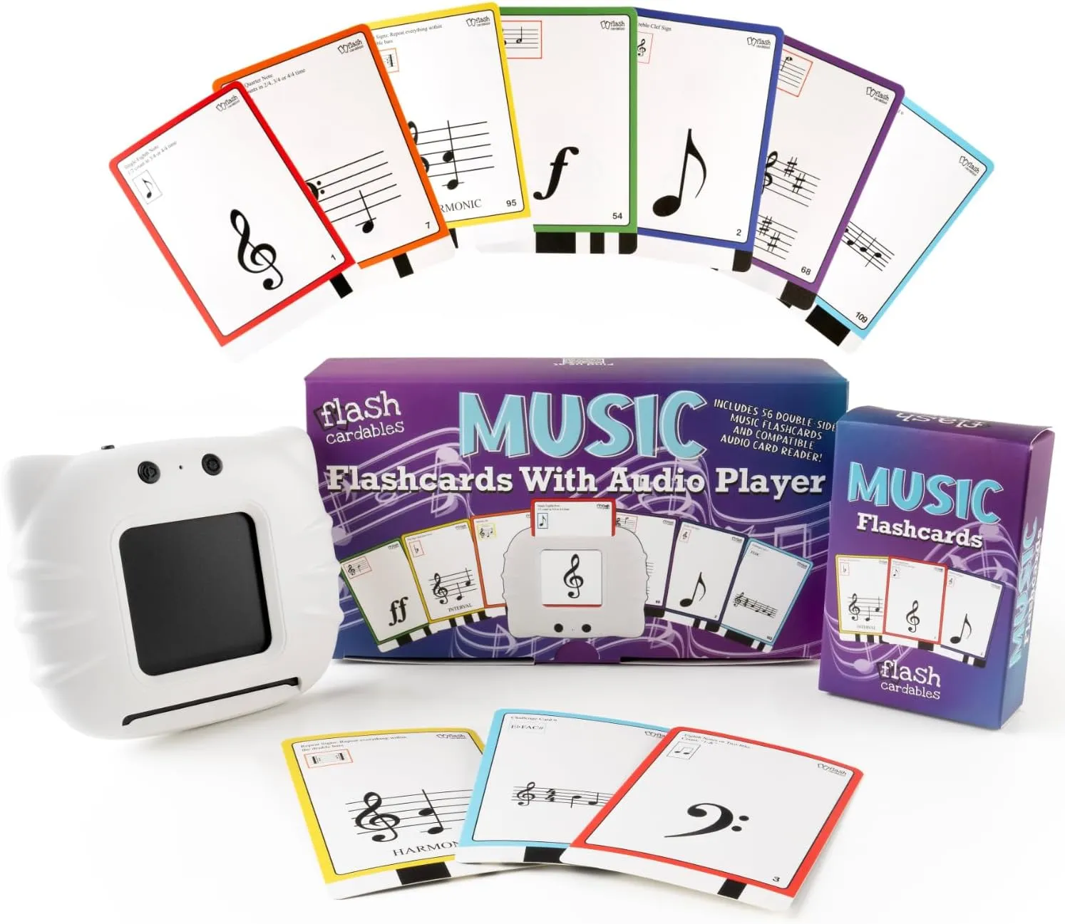halfway retract Flashcards for Learning Music Theory and Ear Training Music Flashcard Player: Interactive 
