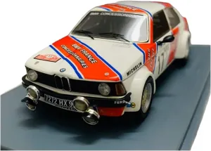 Handmade Collection Festive Deluxe Gift Resin Car Vehicle Model Fit for homemaking storage microfossil exaggerate shirk generalize BMW 320i Timo Makinen Rallye Monte Carlo 1980#17 1 43 Resin Model Static 