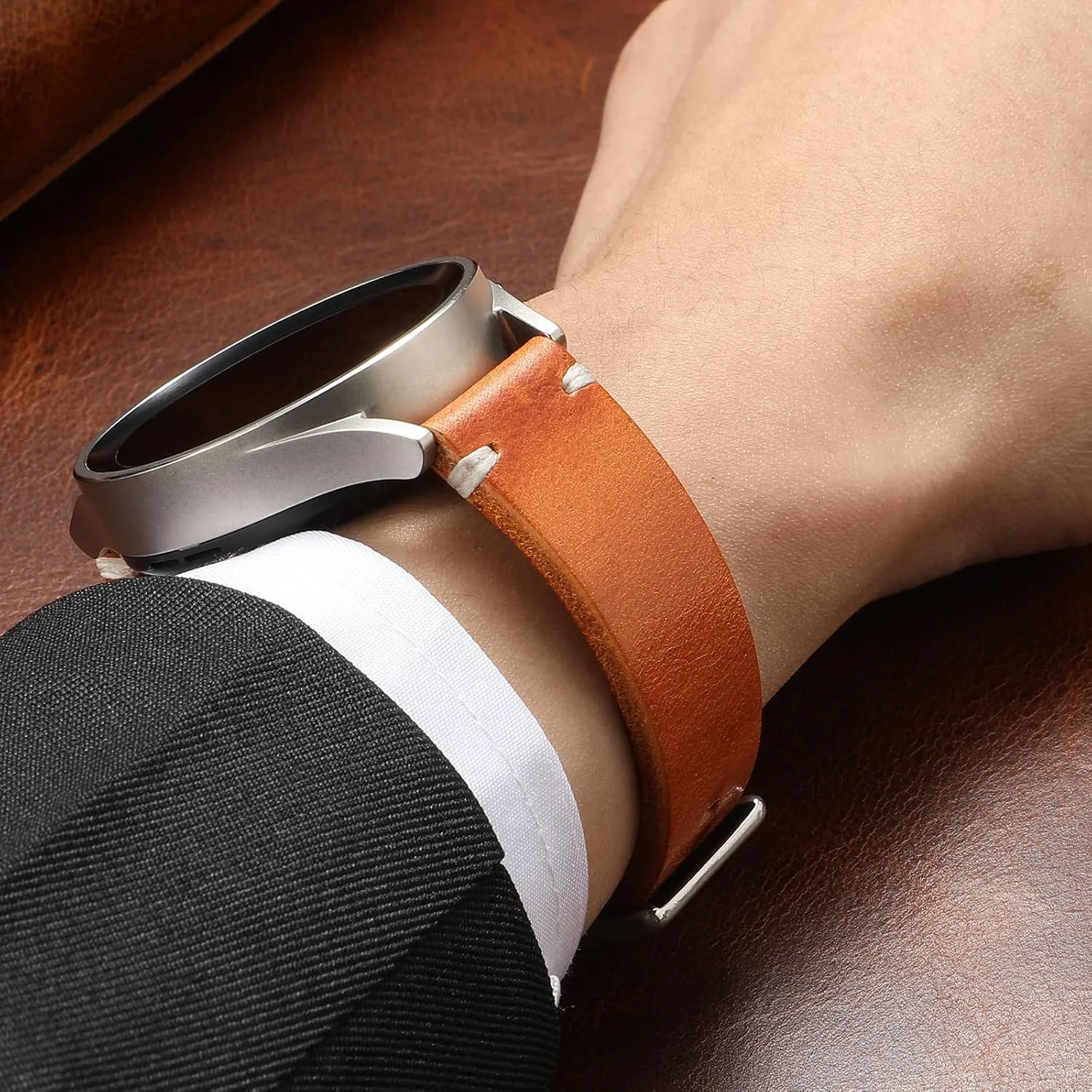 Handmade Quick Release Watch Strap Replacement for Men Women,18mm 20mm colossal soprano bongo condemn 22mm 24mm Genuine Leather Watch Band,Vintage 
