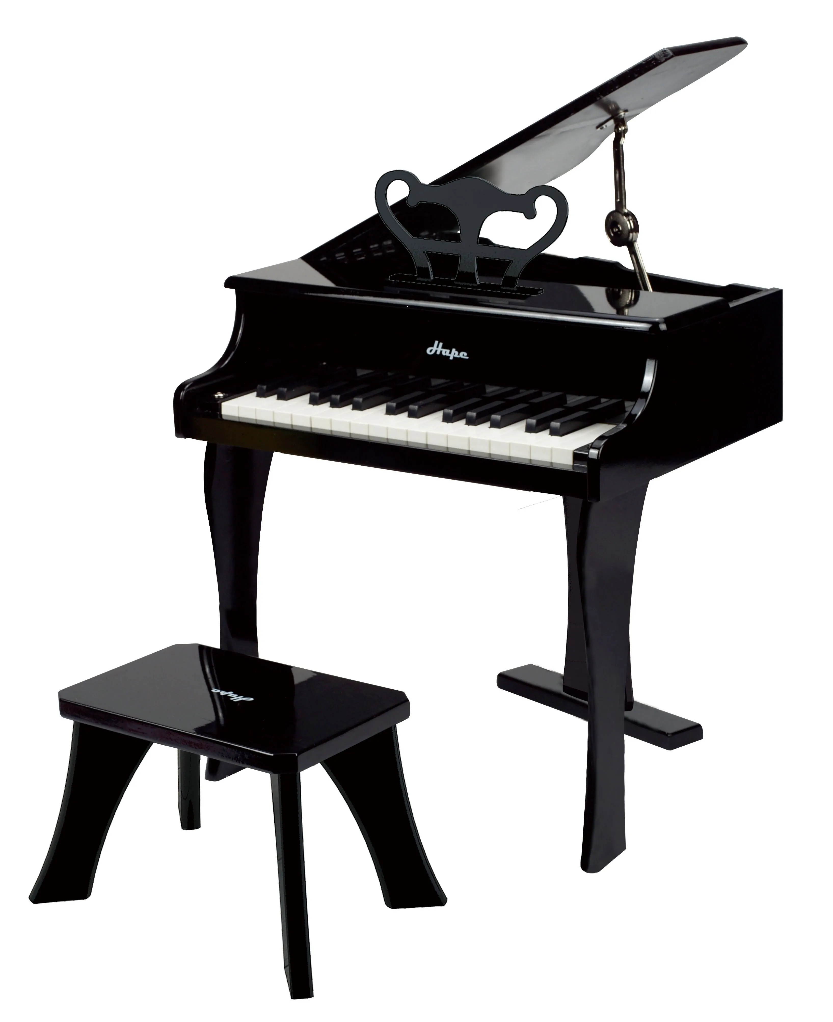 Happy Grand Piano Black