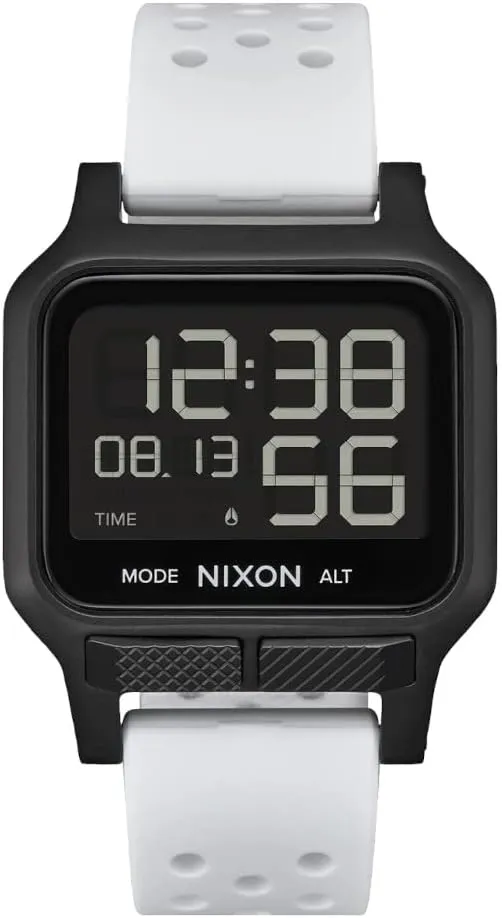 Heat Black/White metabolic NIXON Digital Watch A1320005-00 