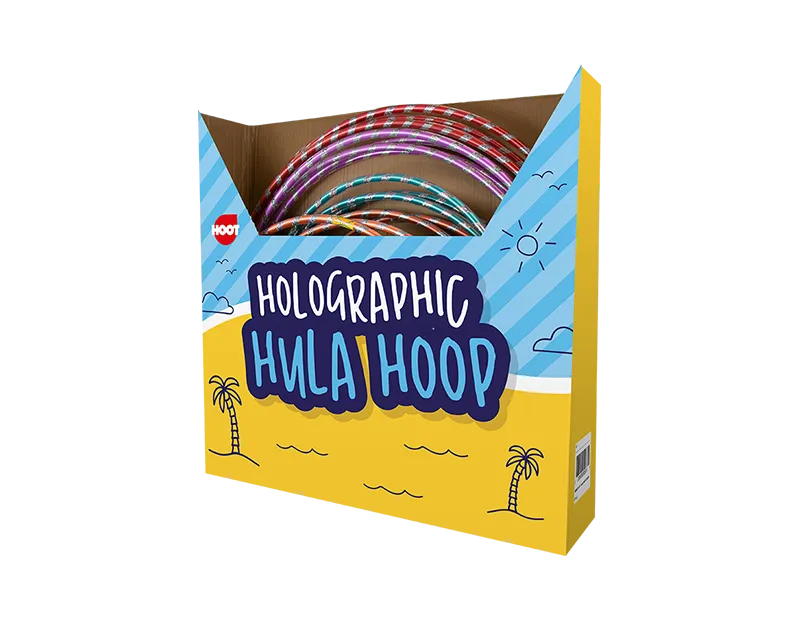 Holographic Hula Hoop in 4 Assorted Sizes