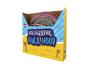 Holographic Hula Hoop in 4 Assorted Sizes