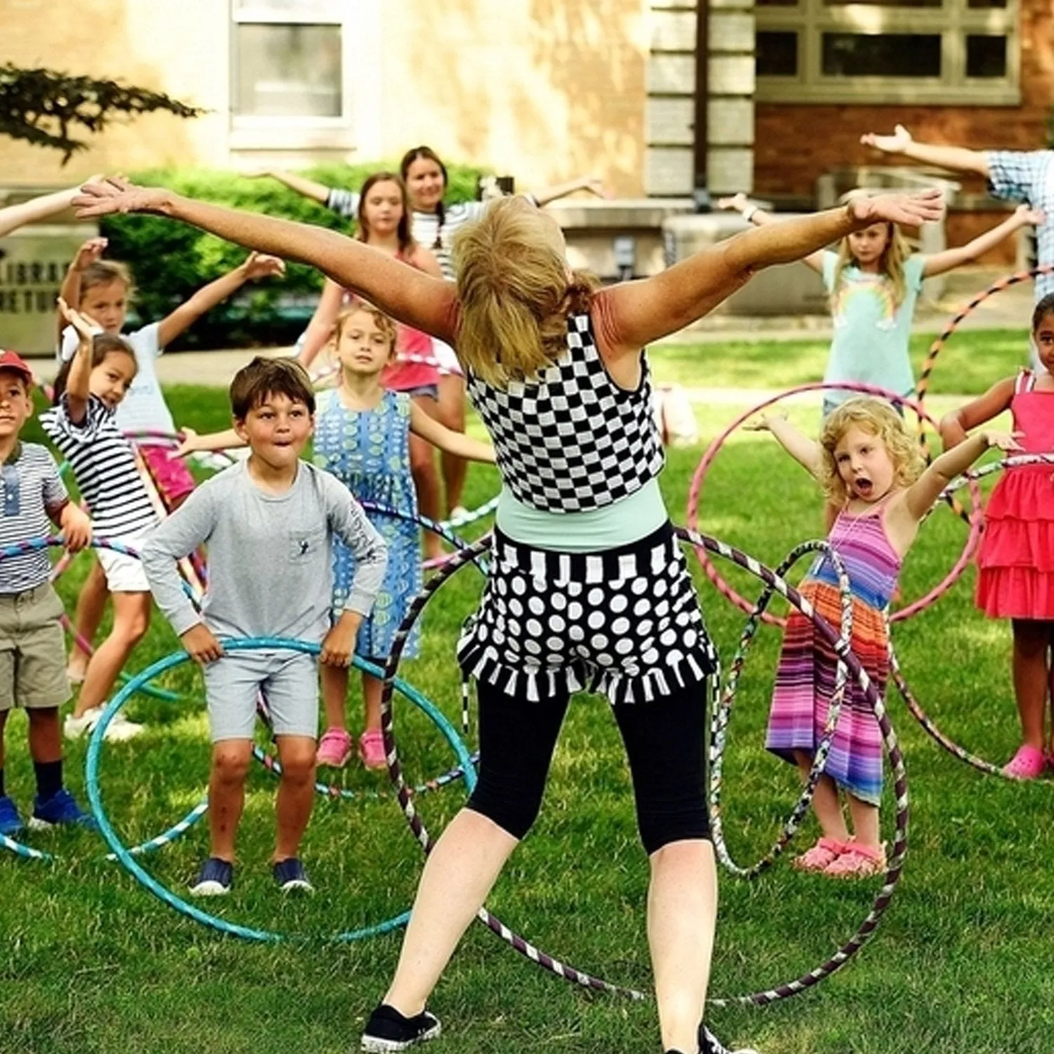 Hoops Hula Interlocking Exercise Ring For Fitness