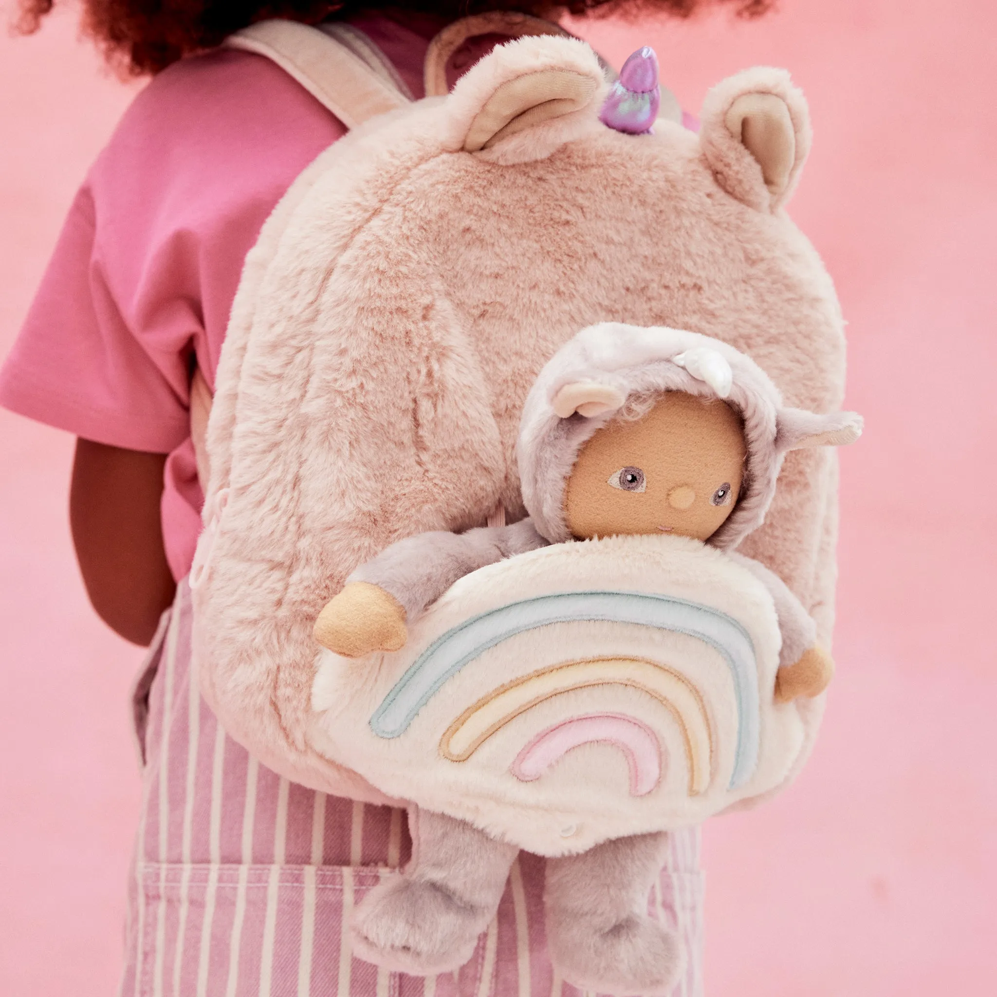 Hopalong Unicorn Backpack | Pink | Olli Ella