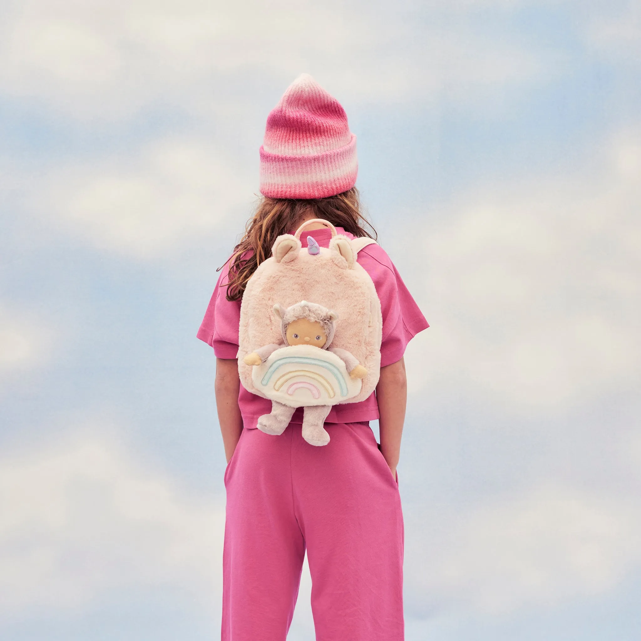 Hopalong Unicorn Backpack | Pink | Olli Ella