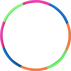 Hula Hoop 7Pc Crystal Pack Leaf - Multi Color