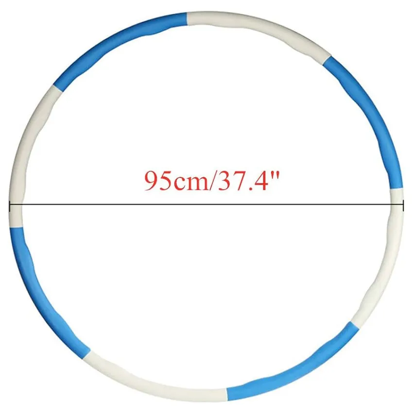 Hula Hoop 7Pc Crystal Pack Leaf - Multi Color