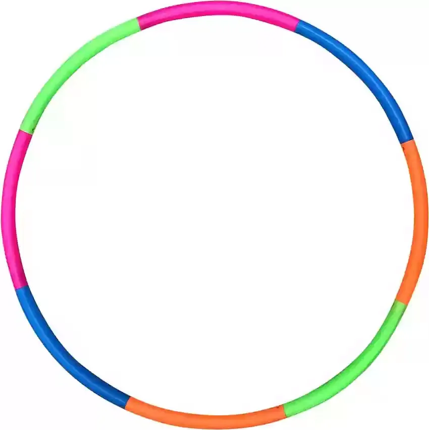 Hula Hoop 7Pc Crystal Pack Leaf - Multi Color