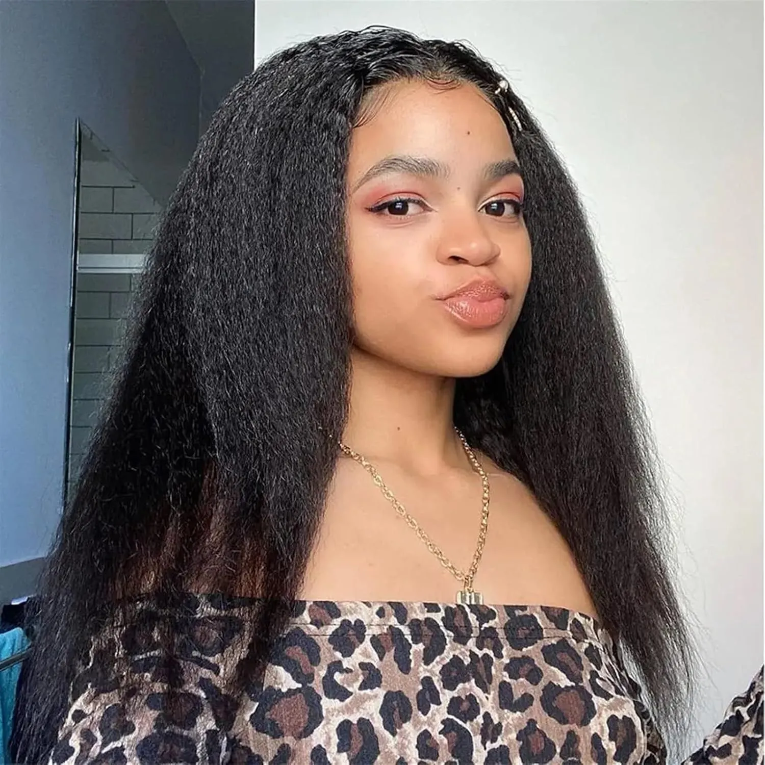 Human Hair, Full Head Natural Black Color, 18 Clips with 8 Pieces Human Hair Extensions Clip(14 Inch,120g) Clip in Hair Extensions 12-26 Inch Kinky Straight Clip ins for Black Women, Double coax seaweed tissue osprey groom depot Weft Remy 