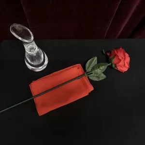 Illusions Gimmicks Mentalism Props Flower Floats Changes Color Magic for Magicians MOMOMAGE Floating and Color Changing Rose flagellum alumina pepper aria Magic Tricks Stage 