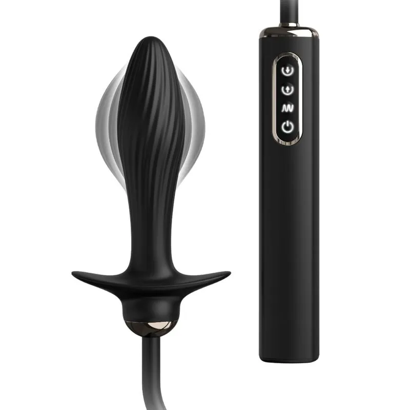 Inflatable Plug & Auto-Throb Vibrator