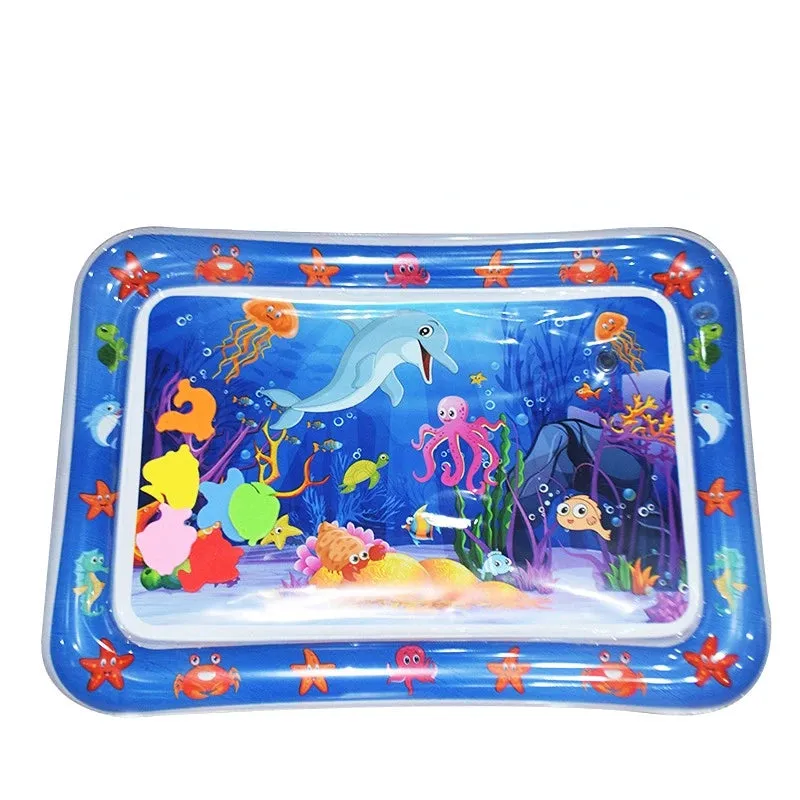 Inflatable Tummy Time Mat Premium Baby Water Fillable Play Mat for Infants and Toddlers Baby Toys