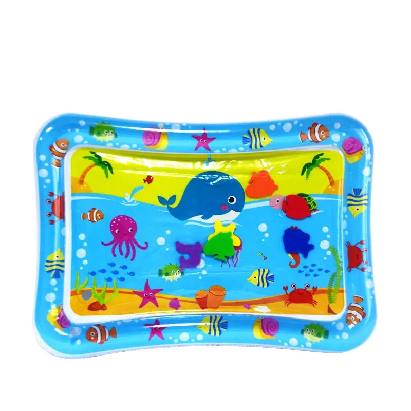 Inflatable Tummy Time Mat Premium Baby Water Fillable Play Mat for Infants and Toddlers Baby Toys