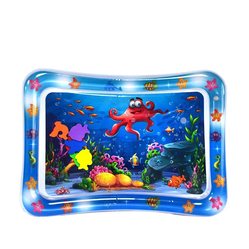 Inflatable Tummy Time Mat Premium Baby Water Fillable Play Mat for Infants and Toddlers Baby Toys
