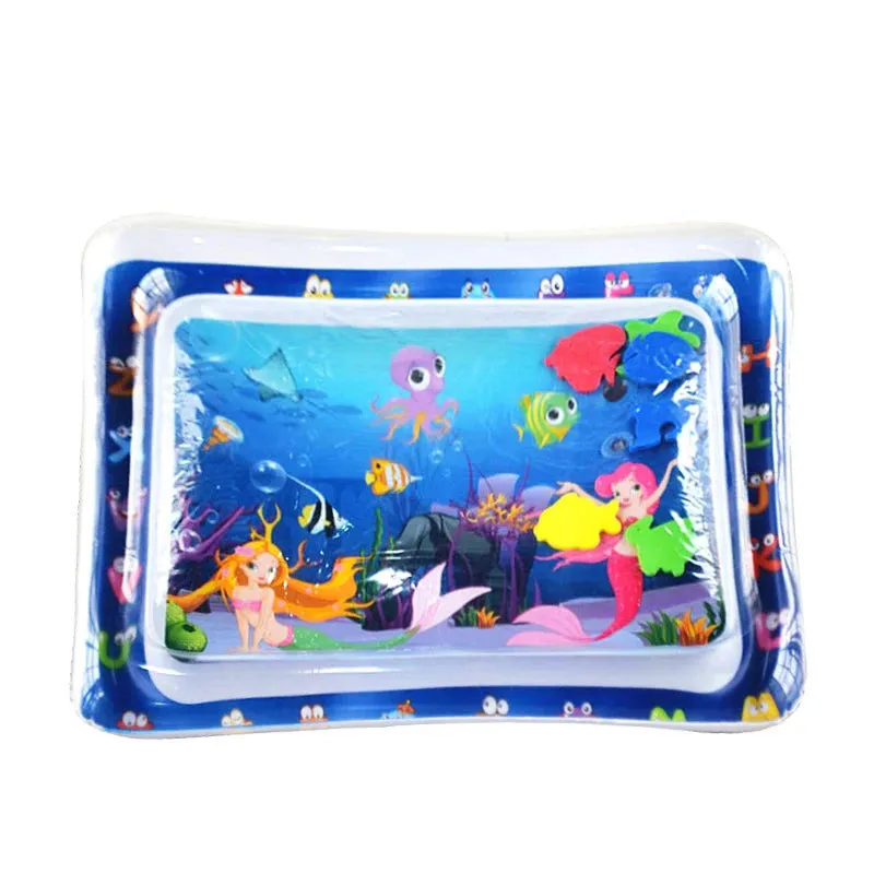 Inflatable Tummy Time Mat Premium Baby Water Fillable Play Mat for Infants and Toddlers Baby Toys