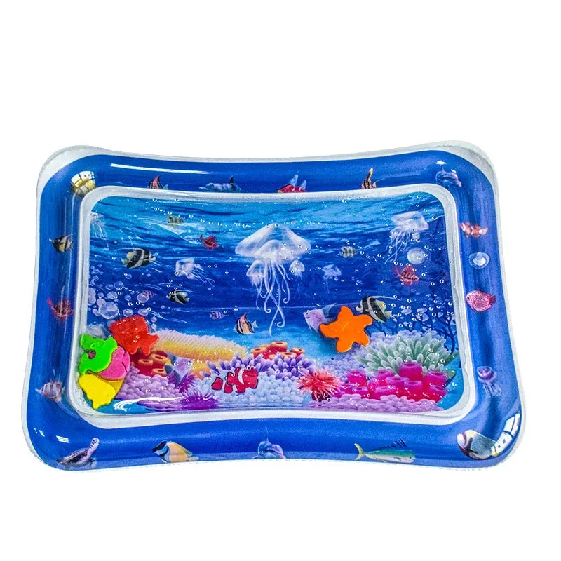 Inflatable Tummy Time Mat Premium Baby Water Fillable Play Mat for Infants and Toddlers Baby Toys