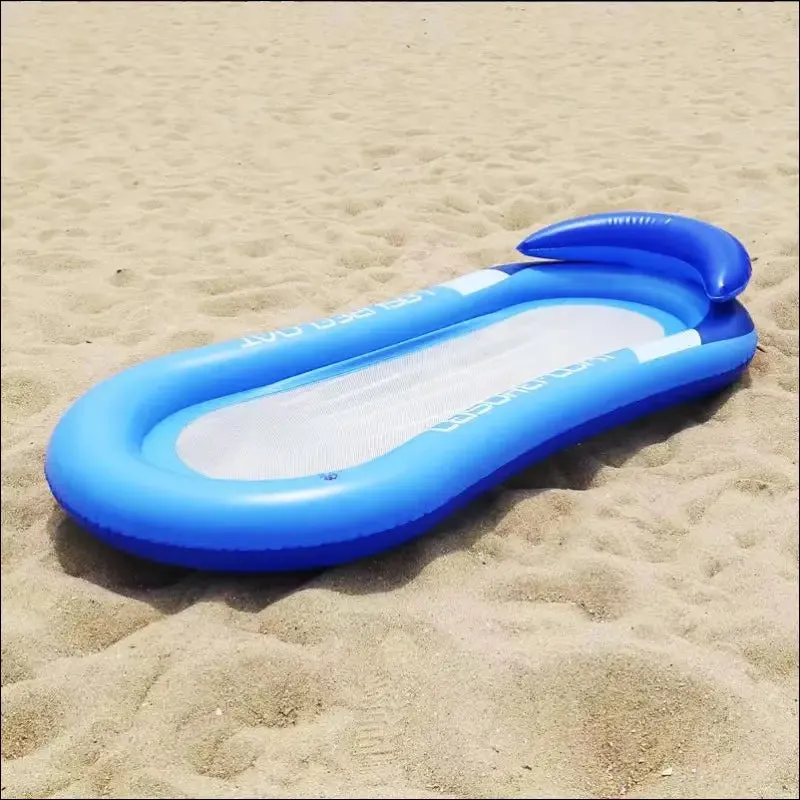 Inflatable women air mattress water hammock swimming ring kids big float toy swim tube chair pool