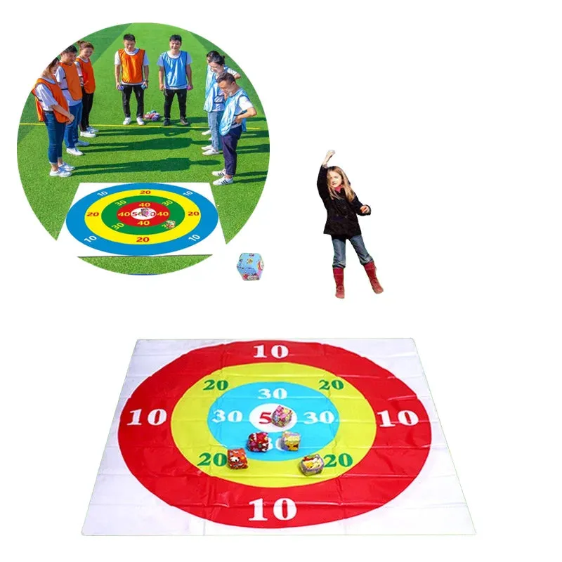Interactive Parent Child Sandbag Games for Team Building