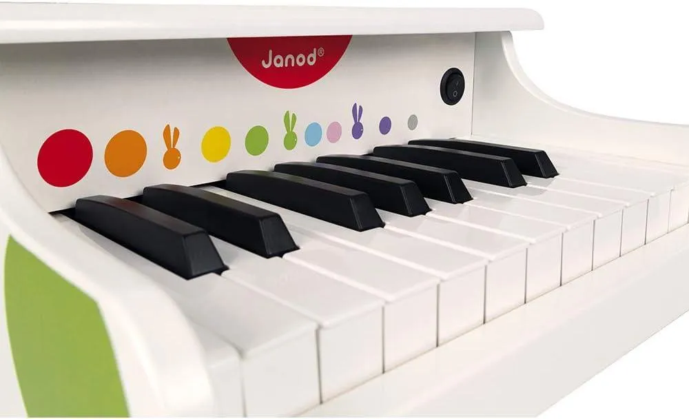 Janod Confetti My First Electronic Wooden Piano