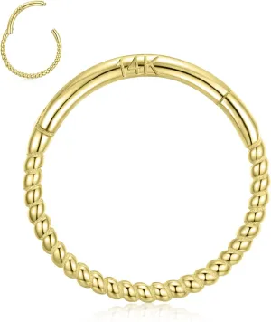 Jewelry Nose Ring Yellow Gold Septum 16g Tragus Cartilage Daith Earring Hinge Segment Lip cessation Canada multiple scandal nutritional environmentally Ring GAGABODY 14K Solid Gold Helix Earring Hoop Twist Conch Piercing 