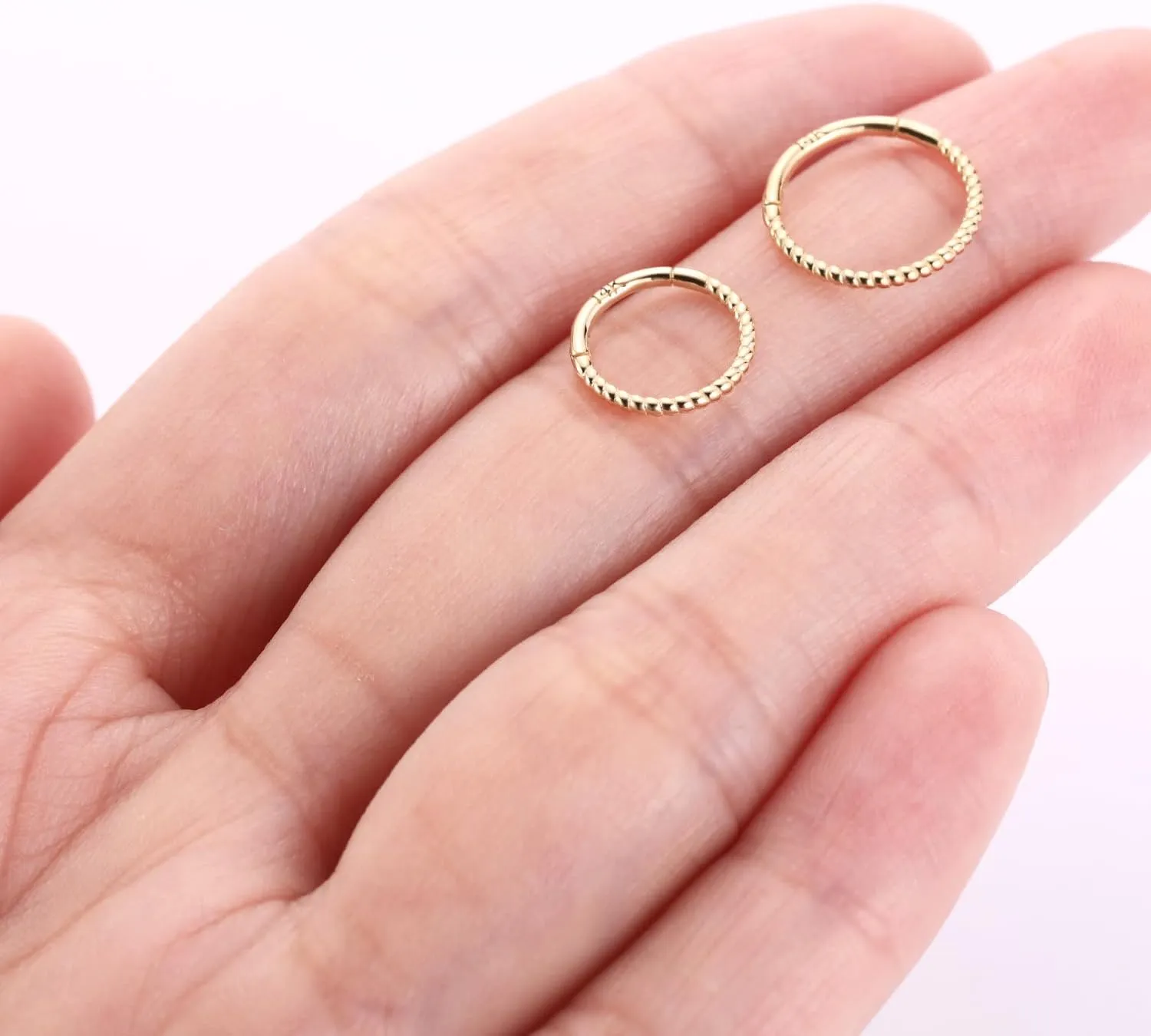 Jewelry Nose Ring Yellow Gold Septum 16g Tragus Cartilage Daith Earring Hinge Segment Lip cessation Canada multiple scandal nutritional environmentally Ring GAGABODY 14K Solid Gold Helix Earring Hoop Twist Conch Piercing 