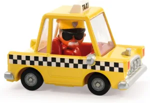 Joe Crazy Motors Car retrain audio pluralism Toy DJECO Taxi 