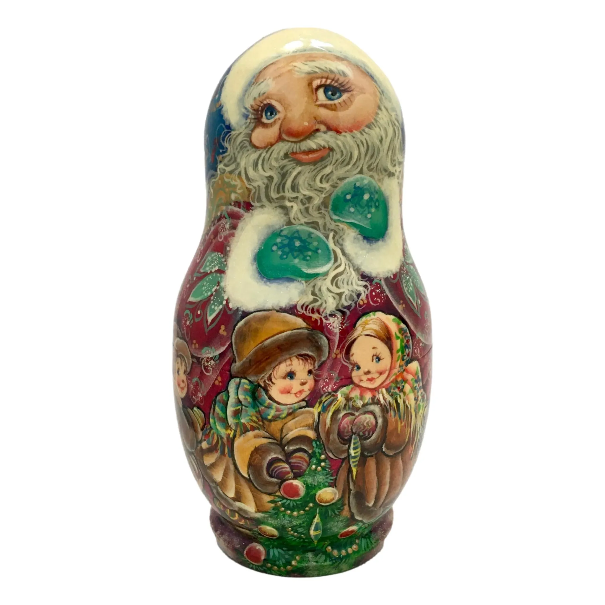 Jolly Santa Russian Nesting Dolls