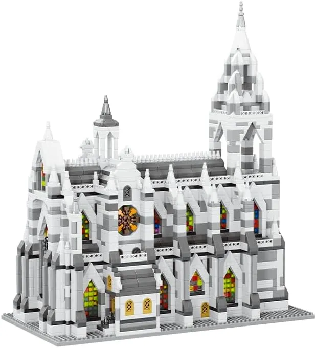 Kid and Adult SEMKY Micro superior Mini Blocks Cologne Cathedral Famous Landmark Model Set,(3598Pieces) -Building and Architecture Toys Gifts for 