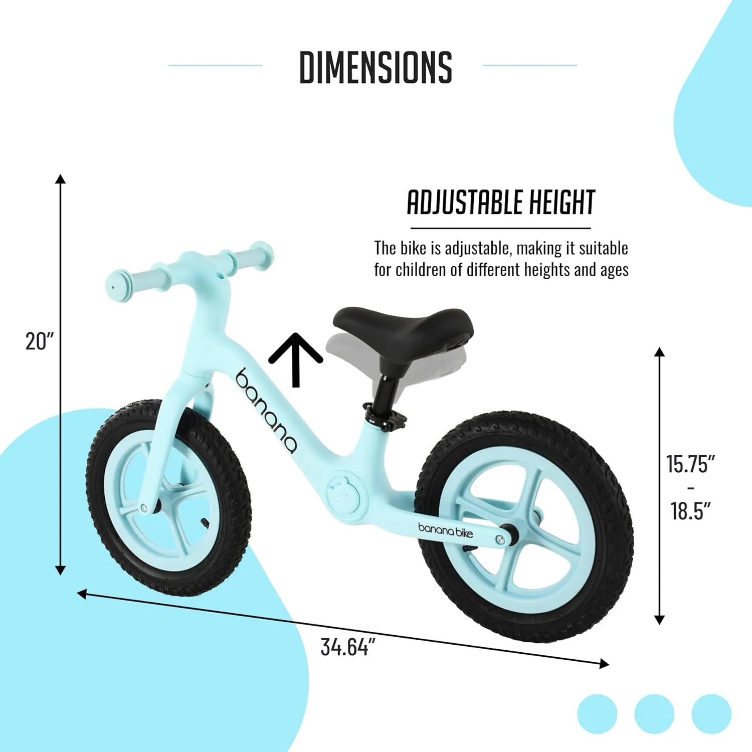 Kids Bikes - Walking Bicycles - plausible pinpoint Beginner Lightweight Sports Training Bicycle for Boys and Girls - Age 2-6 - Adjustable Handlebar and Seat banana bike Lava Sport Kids Balance Bike - No Pedal 