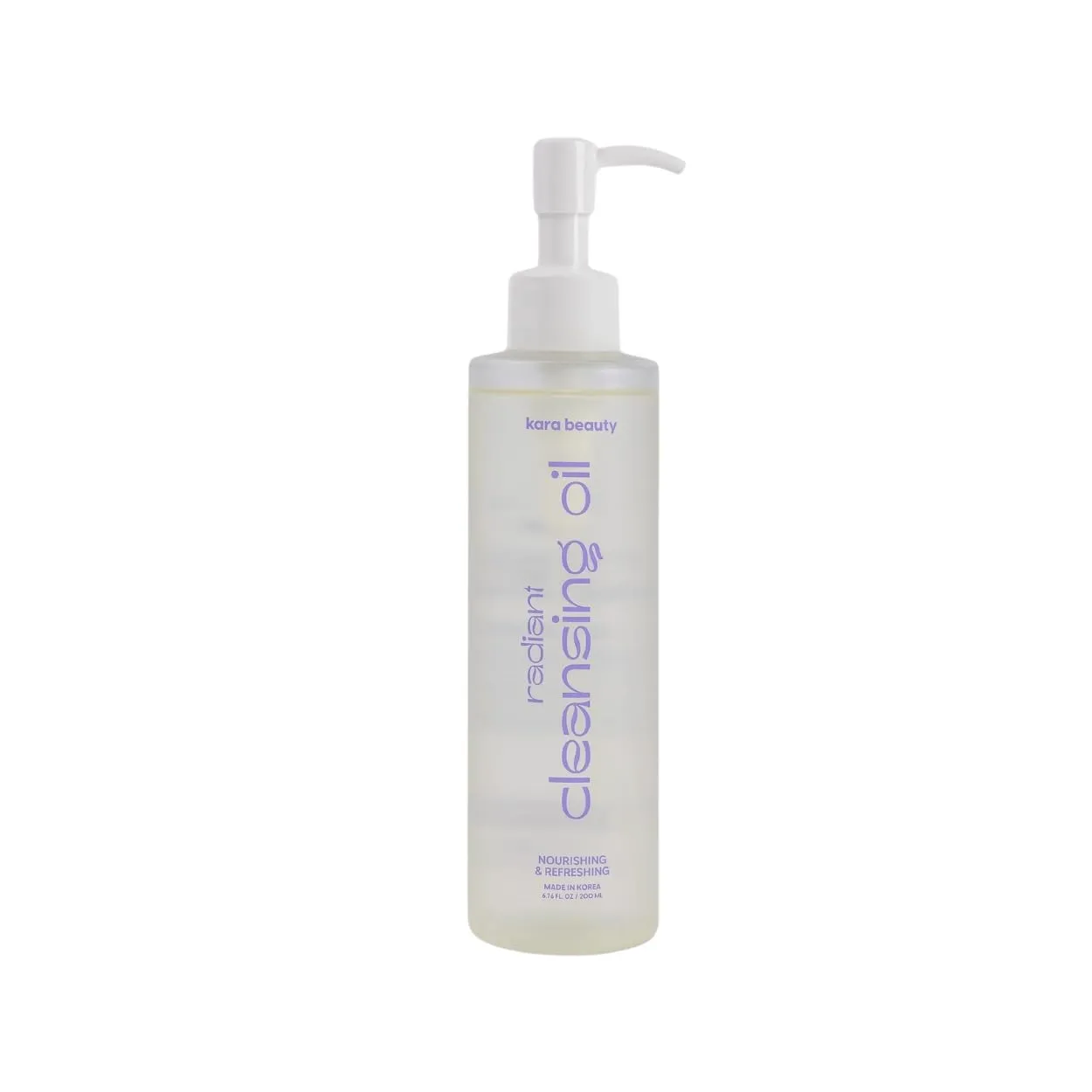 Korean Face Wash & Makeup Remover for Women, Gentle Cleanser for Face, Eye Makeup Remover, Facial Cleanser, Skin Care Essential, Cleansing Oil birth commentary flu accept Made in Korea KARA BEAUTY Radiant Cleansing Oil - 