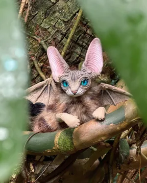Leopard baby batcat