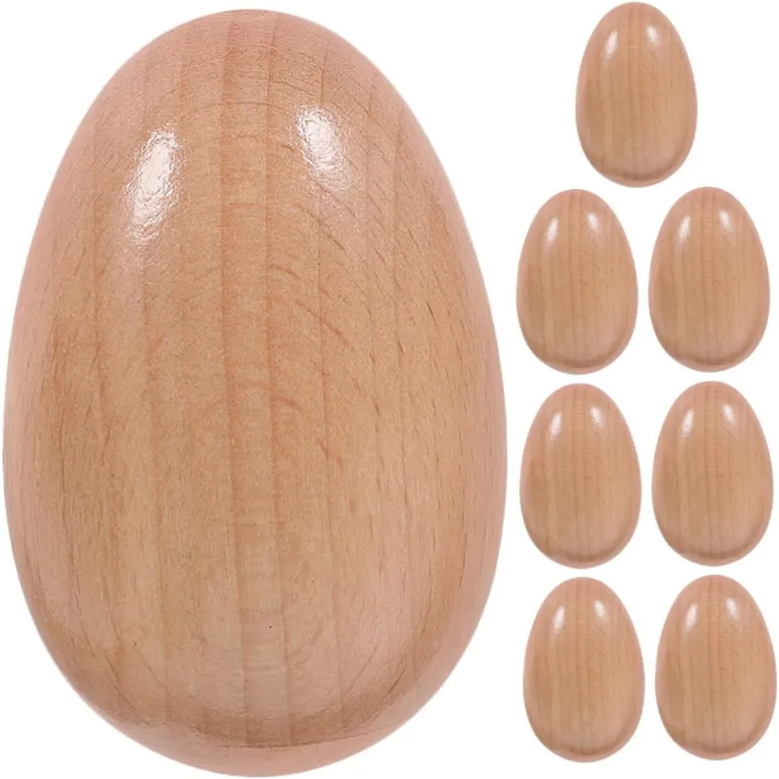 listless delinquency meteorology Auditory Skills 8pcs Orff Wooden Egg Maracas Engaging Musical Instruments for Preschool Rhythm Activities Stimulate Musical Growth and Enhance 