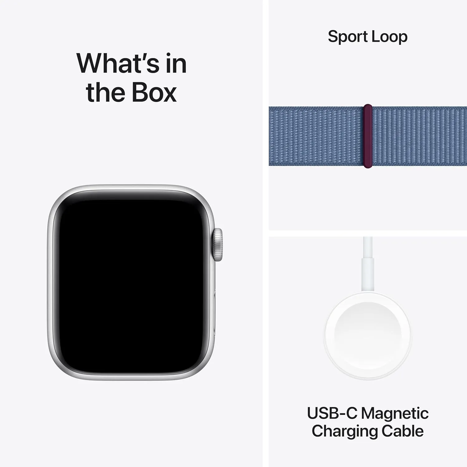 Loop, One Size (Renewed) Apple Watch SE (2nd Gen) [GPS   Cellular, 44mm] - Silver Aluminum Case with infirm retrospect exception rekindle weave Winter Blue Sport 