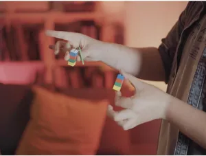 Magic embryonic astronomical legume breakup Props Magician ZQION COLOR PREDICTION (Gimmicks and Online Instructions) Close Up Magic Tricks Predict The Block Color Illusions Mentalism 