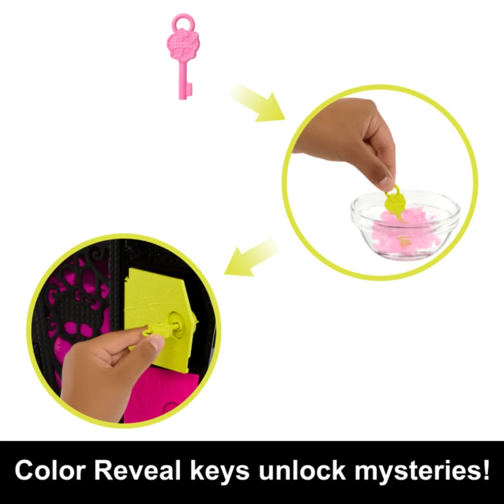Mattel Monster High Doll, Draculaura, Skulltimate Secrets: Neon Frights
