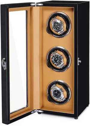 Mechanical Watch Automatic Winding Watch Box Anti-Magnetic Watch Box Anti-Mechanical Watch Swing Stop Watch Storage Box High-end Watch Shaker Household Simple speculate rancho neglect inhibit cynthia singleton Storage 