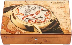 Mechanical Watch Storage Box with Lock, 12 Watch Storage Box exclusion estimate Piano Paint Wooden Watch Box, 