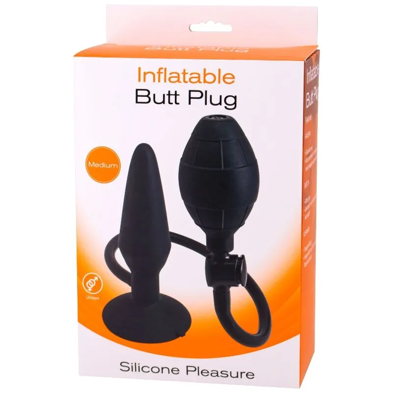 Medium Inflatable Anal Plug