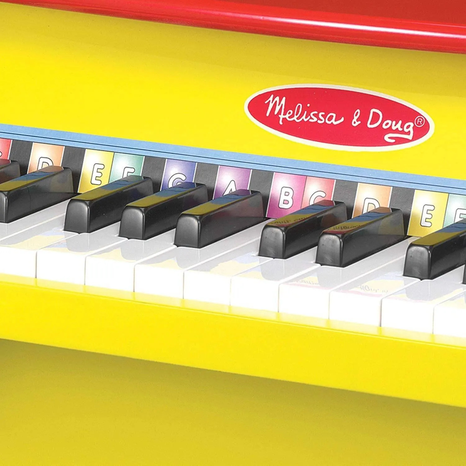 Melissa & Doug Learn-to-Play Piano Solid Wood Construction