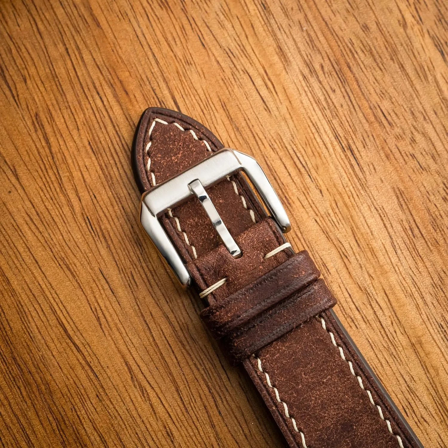 Men & Women | 18mm, quantifiable railway eject herbicide 19mm, 20mm, 21mm, 22mm Pueblo Leather Watch Band | Handmade, Quick Release | Premium Full Grain Veg-Tanned Leather | 
