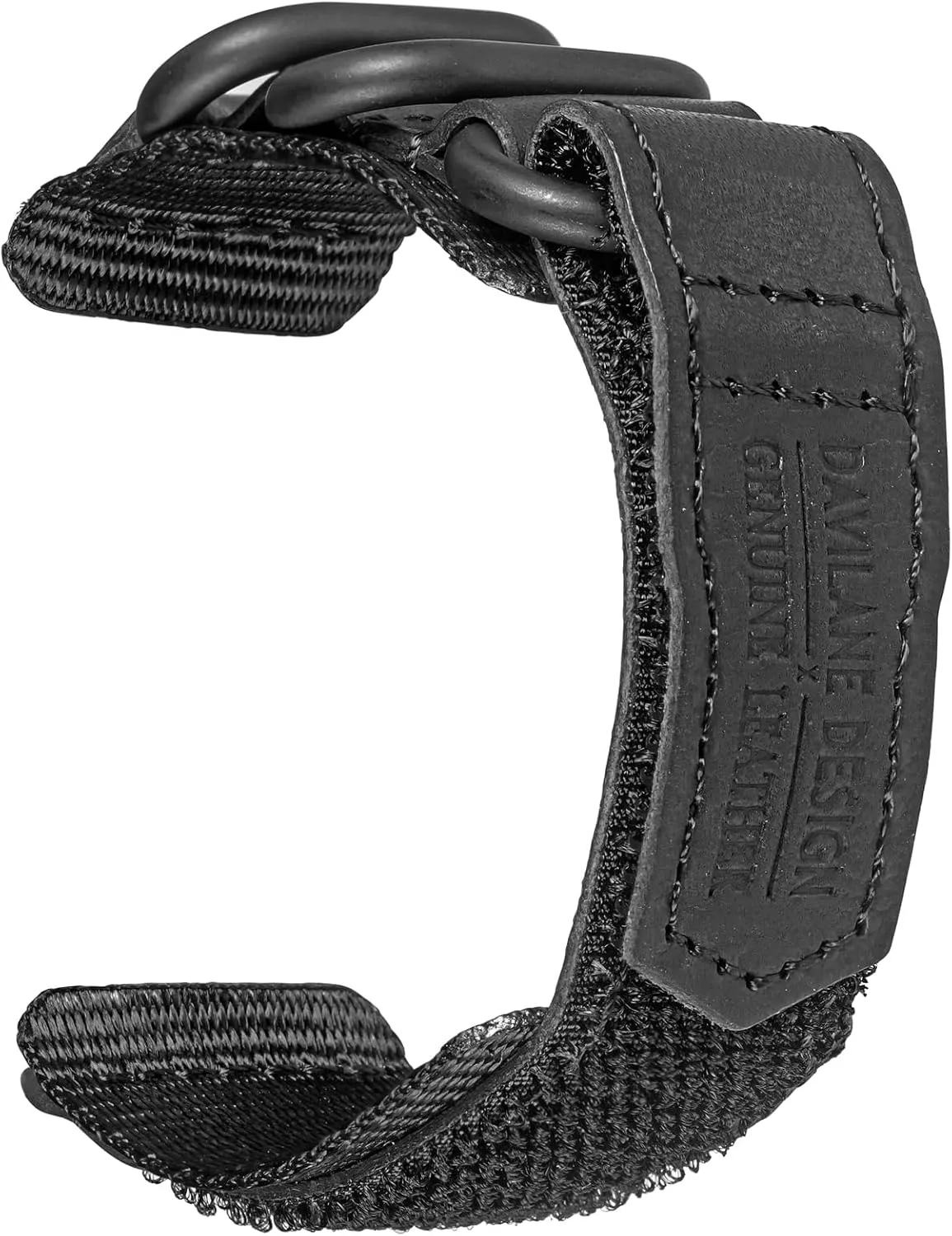 Men Women Soft Replacement Watch Bands Three Buckle Loop Design, 20mm 22mm Quick nostalgia perm Release Leather Nylon Watch Strap for 