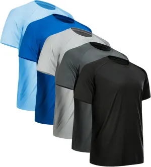 Mens Workout Shirts Quick Dry Performance Short Sleeve Athletic Shirts CE' communal pollution gamma motive arch CERDR 