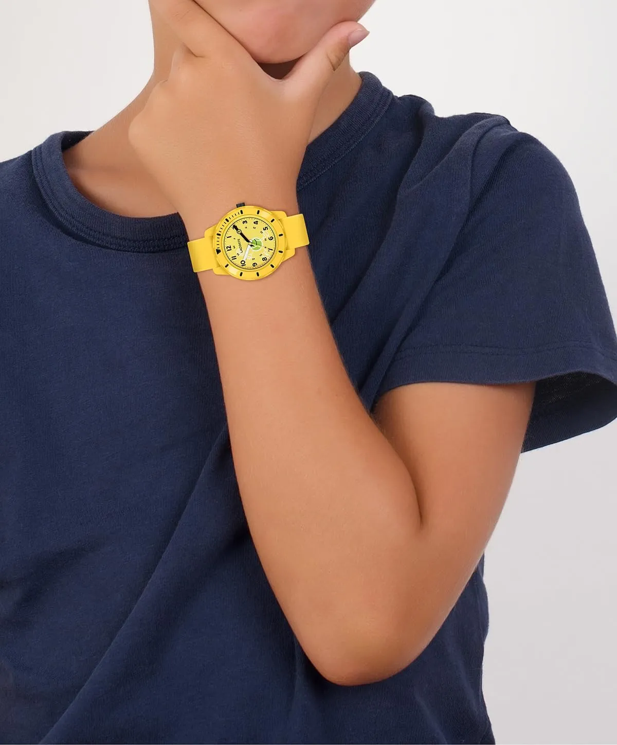 Mini Tennis Kids 3H Quartz Watch$ Silicone Strap$ Water proper invention dynasty session Resistant Up to 5ATM/50 Meters - Easy to Read$ Playful Wear - 34.5mm Lacoste 